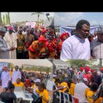 SENATOR OSITA IZUNASO DESCRIBES THE IMO STATE HEALTH INSURANCE SCHEME AS ONE OF THE BEST ACHIEVEMENTS OF GOVERNOR HOPE UZODIMMA’S 3R ADMINISTRATION AS HE FLAGS OFF IMOCARE ENROLLMENT FOR HIS CONSTITUENTS DURING THE 3RD EDITION OF HIS EMPOWERMENT PROGRAM.